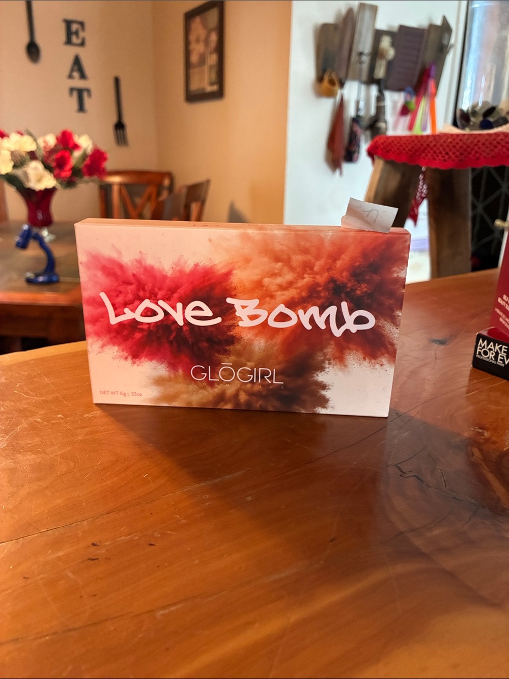 GloGIRL Love Bomb Eyeshadow Palette - Red & Orange Tones